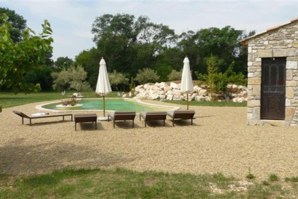 Gite De Charme 80 M², Piscine, Proche D'Uzes. Vezenobres Ngoại thất bức ảnh